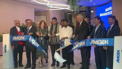 Amgen's Hyderabad Technology Center: A hub for innovation in biopharma.