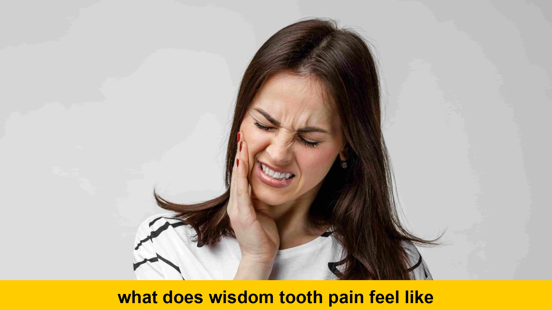 what does wisdom tooth pain feel like